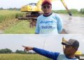 Ketua Gapoktan Bali Jaya Control Langsung Pekerjaan Peninggian Tanggul