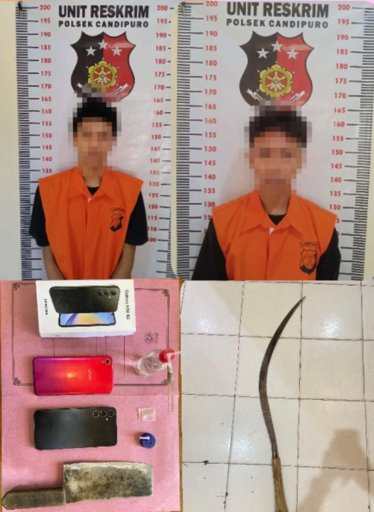Polisi Ungkap Kasus Pencurian Rumah di Candipuro, Dua Pelaku Ditangkap, Satu Masih Berstatus Pelajar