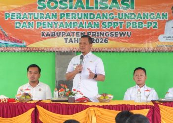 Bupati Pringsewu Buka Sosialisasi Perda No.1 Tahun 2024 Tentang Pajak Dan Retribusi Daerah