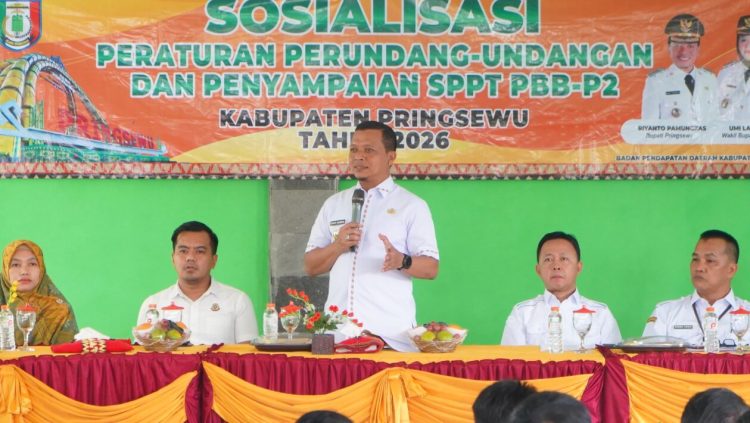 Bupati Pringsewu Buka Sosialisasi Perda No.1 Tahun 2024 Tentang Pajak Dan Retribusi Daerah