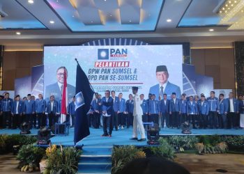 Resmi Dilantik, Pengurus PAN Sumsel Langsung Dibebani Target Tiga Besar Pemilu 2029