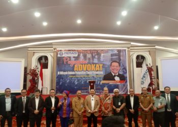 Dalam Pelantikan di Palembang, Otto Tegaskan Paradigma Baru KUHP dan Peran Advokat ‎