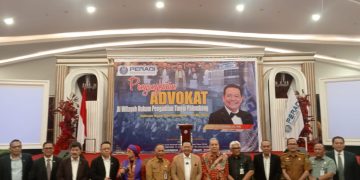 Dalam Pelantikan di Palembang, Otto Tegaskan Paradigma Baru KUHP dan Peran Advokat ‎
