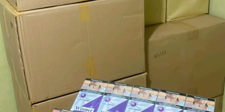 Rokok Ilegal Berskala Besar di Lampung Mencuat: Terindikasi Ada Dukungan Aparat, Merugikan Negara