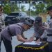 Kapolres Lamsel Pimpin Sertijab Kapolsek KSKP Bakauheni dan Jati Agung