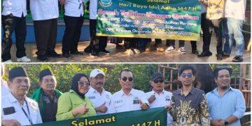 ORGANDA Pelabuhan Panjang Serahkan Bantuan Hewan Kurban kepada Masyarakat Sekitar