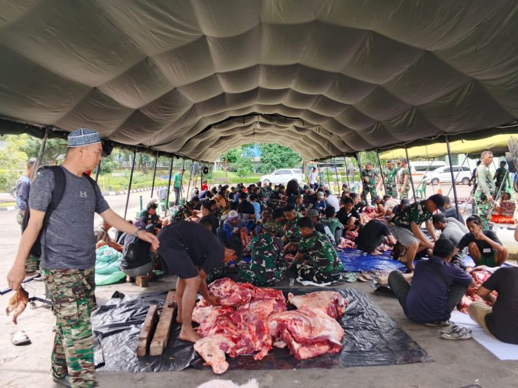 Utamakan Kualitas, Kodam II/Sriwijaya Salurkan Sapi Kurban Ukuran Jumbo ke Masyarakat