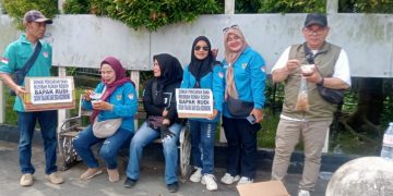 DPC PPWI Kabupaten Pesawaran Gelar Penggalangan Dana Bantuan Bagi Warga Tanjung Sari Desa Kedondong yang Rumahnya Roboh