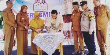 UPT SD Gunung Raya di Resmikan Bupati Pringsewu Senin 18 /5/2026,