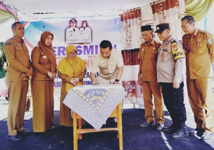 UPT SD Gunung Raya di Resmikan Bupati Pringsewu Senin 18 /5/2026,