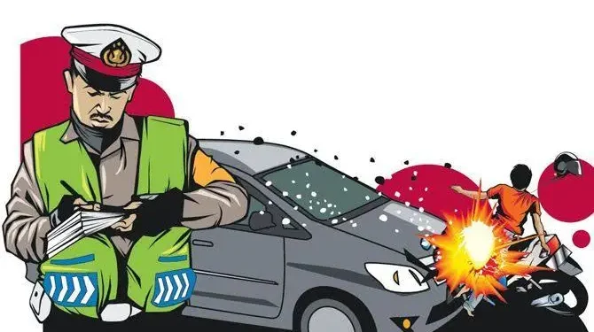 Kecelakaan Tunggal di Jalan Yos Sudarso Pengendara Motor Tabrak Truk Fuso Terparkir, Korban Kritis