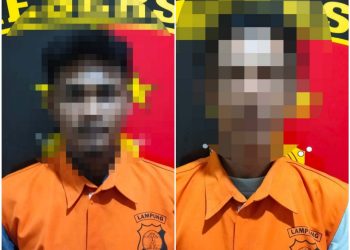 Polisi Amankan Dua Pelaku Curat di Jati Agung, Motor dan Ponsel Korban Berhasil Diselamatkan