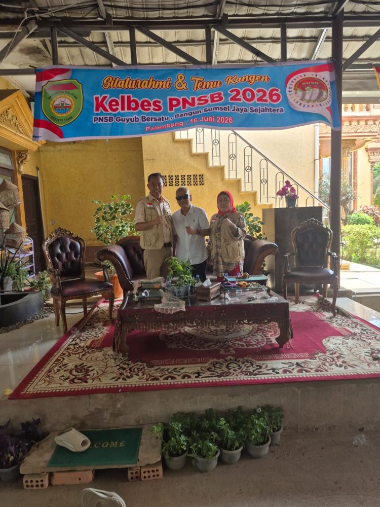 Nazaruddin Terpilih Menjadi Ketua Umum PNSB Sumsel Periode 2026-2030