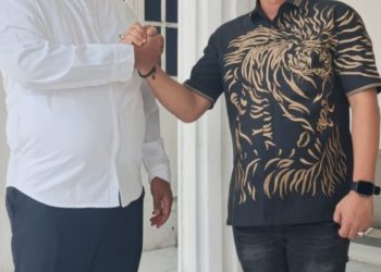 Silaturahmi Yunisa dan Komang Jadi Sorotan, Menuai Spekulasi Terkait Pengisian Kursi Wabup Lamteng.