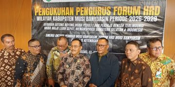 Forum HRD Muba Resmi Dikukuhkan, Gerakan Lindungi 1.000 Pekerja Rentan Jadi yang Pertama di Indonesia