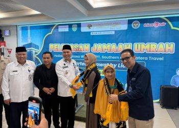 Tonggak Sejarah Baru, Holiday Angkasa Wisata Sukses Terbangkan Penerbangan Charter Direct Perdana Palembang-Jeddah