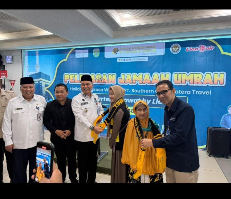 Tonggak Sejarah Baru, Holiday Angkasa Wisata Sukses Terbangkan Penerbangan Charter Direct Perdana Palembang-Jeddah