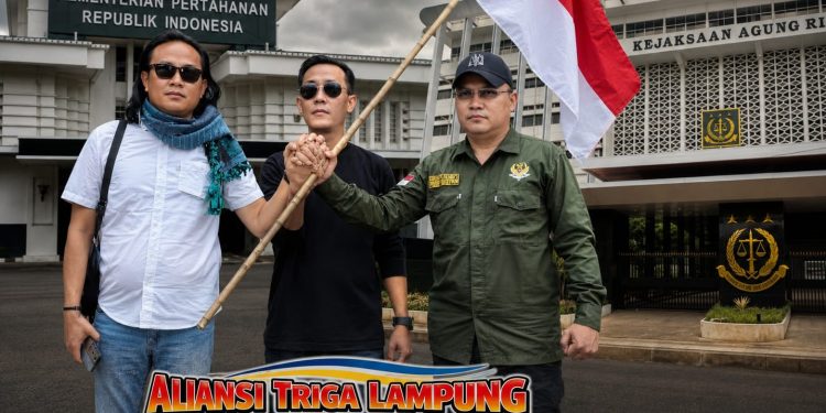 Triga Lampung Kembali Siapkan Aksi Besar di Kejaksaan Agung