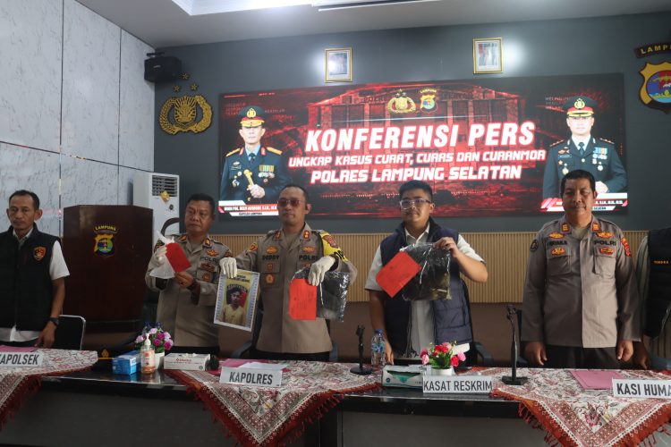 Diburu Polisi, Dua Pelaku Curanmor di Kalianda Akhirnya Berhasil Ditangkap  Di dua Kasus Berbeda