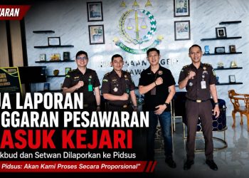 Terima Laporan Disdikbud dan Setwan, Kasi Pidsus Kejari Pesawaran: Akan Kami Proses Secara Proporsional