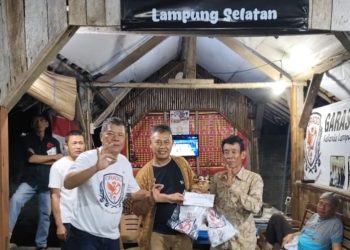 Alfani Joando dan Indrawan Raih Juara Dua Turnamen Orado Garasi CUP 1 Kedaton Kalianda