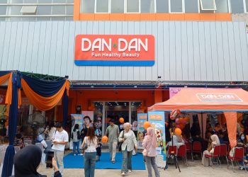 Buka Tiga Toko Sekaligus, Dan+Dan Dekatkan Produk Kosmetik Berkualitas ke Warga Palembang