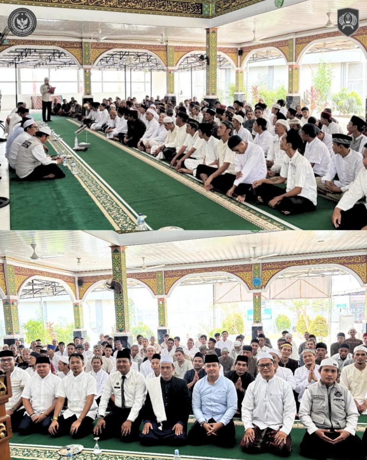 PERINGATI MAULID NABI MUHAMMAD SAW, LAPAS NARKOTIKA KELAS IIB BANYUASIN GELAR KAJIAN AKHLAK DAN KEPEMIMPINAN RASULULLAH