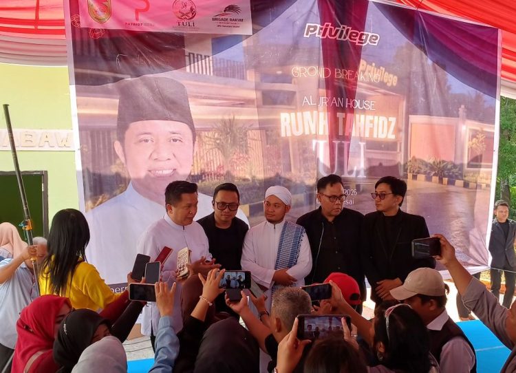 Herman Deru Ground Breaking Rumah Tahfidz Khusus Tuli Pertama di Sumatera, Ikhtiar Wujudkan Sumsel Religius