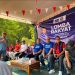 Lomba Rakyat HUT Ke-25 Partai Demokrat di Sumsel Meriah, Motor Listrik Jadi Doorprize Utama