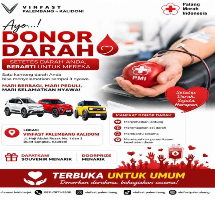 ‎43 Kantong Darah Terkumpul, PT Nugraha Sentosa Jaya Ajak Karyawan dan Masyarakat Peduli Sesama