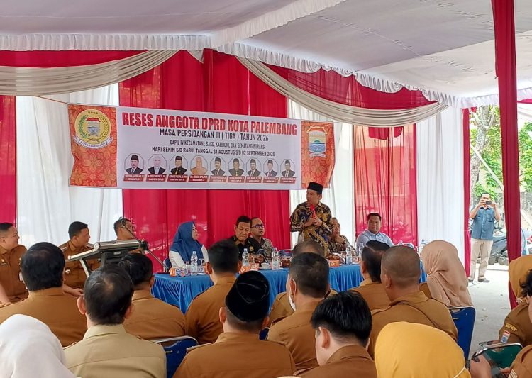 Reses DPRD Palembang Dapil IV Serap Aspirasi, Pendidikan dan Kesehatan Jadi Prioritas