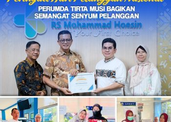 Hari Pelanggan Nasional, Perumda Tirta Musi Tebarkan Senyum dan Apresiasi untuk Pelanggan Setia