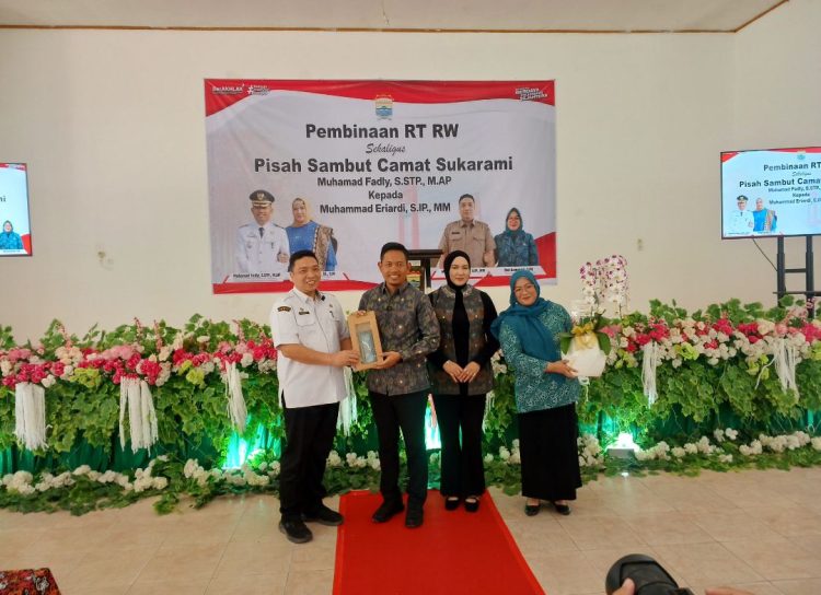Estafet Kepemimpinan Sukarame Berlanjut, Fadly Titip Pelayanan Warga dan Mitigasi Bencana