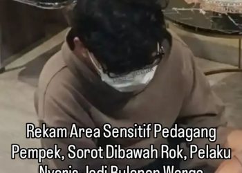 Diduga Rekam Bagian Sensitif Penjual Pempek, Pembeli Pempek Di Amuk Warga
