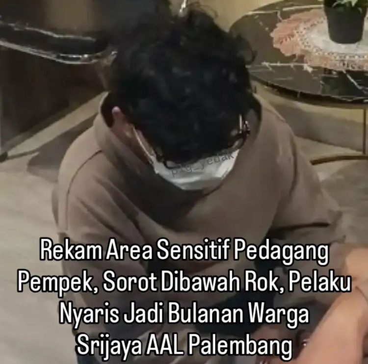 Diduga Rekam Bagian Sensitif Penjual Pempek, Pembeli Pempek Di Amuk Warga