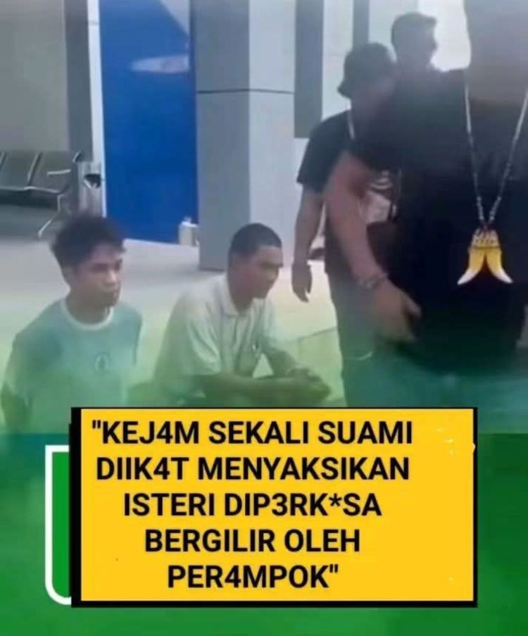 Kejam Sekali Suami Diikat Menyasikan Istri Di Perkosa Bergilir Oleh Perampok