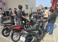 Dipergoki Warga, Balap Liar di Depan GOR Way Handak Dibubarkan Polisi, 8 Motor Diamankan