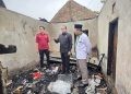 Anggota Komisi IV DPRD Kota Palembang Andri Adam Ulurkan Bantuan untuk Jurnalis Radarri.com, Korban Rumah Kebakaran