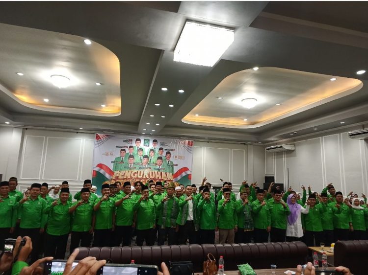 PKB Sumsel Kukuhkan Pengurus Tiga DPC, Bertu Merlas Dorong Penguatan Struktur hingga Tingkat Desa