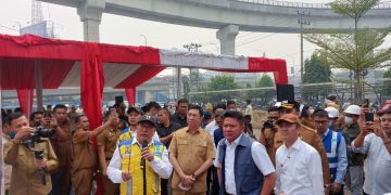 Penyerahan Lahan EX-DPMPTSP Sumsel Untuk Peluasan Kolam Retensi Simpang Polda